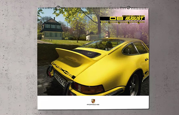 2023 Porsche Calendar 'Daily Thrill' : Suncoast Porsche Parts & Accessories
